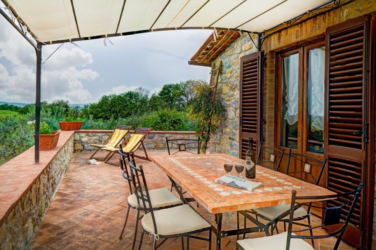 Villa Campo Al Sole Gaiole in Chianti Exterior foto