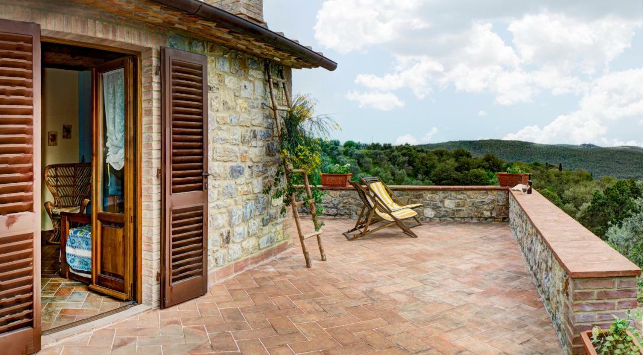Villa Campo Al Sole Gaiole in Chianti Exterior foto